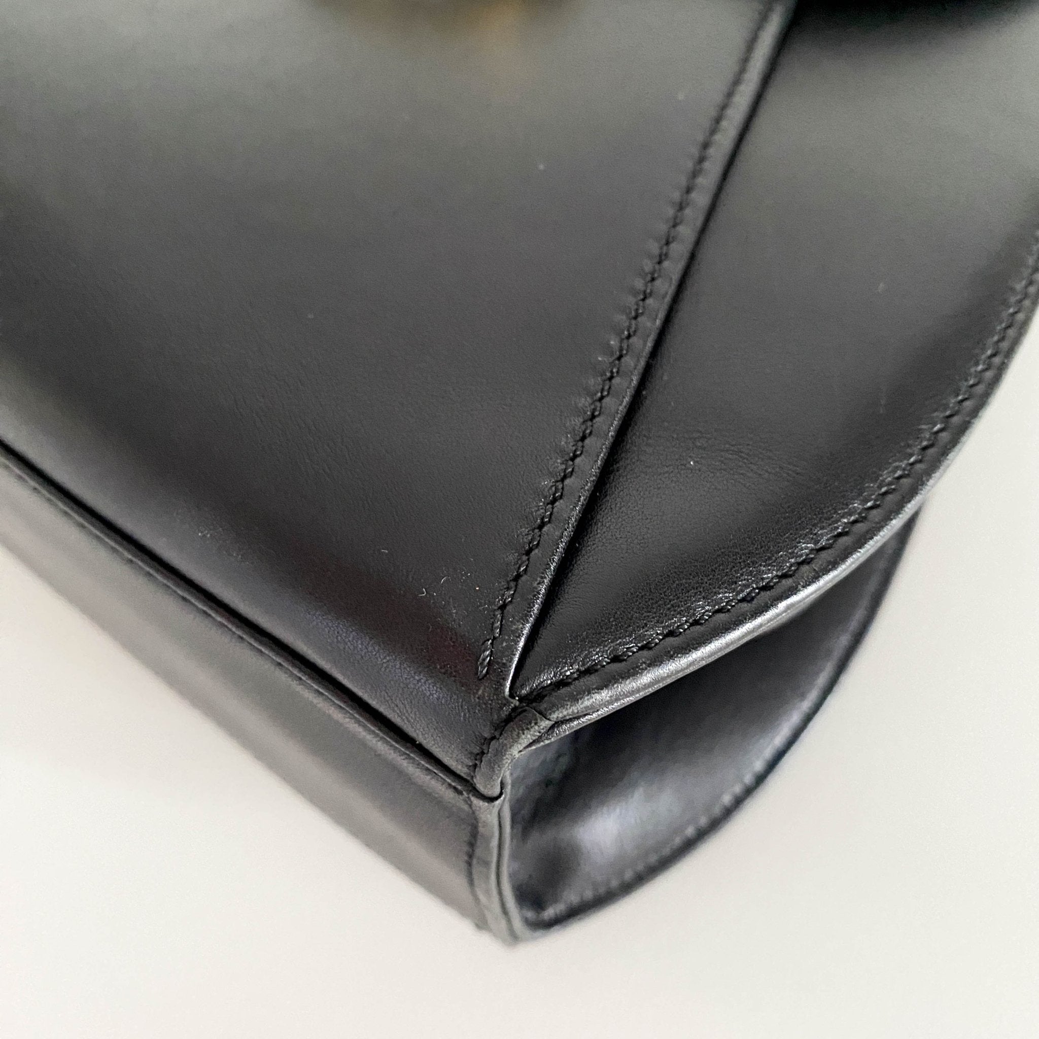 CARTIER Panthère Leather Top Handle bag Black, in , Sold by HIVE PRELOVED - Handle Bags, ,
