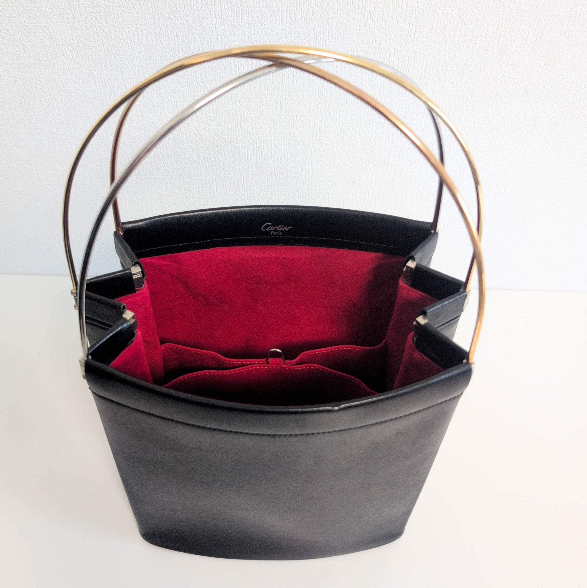 CARTIER Trinity Leather Black Tote Bag, in , Sold by HIVE PRELOVED - Totes, ,