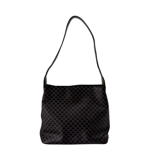 CELINE Black Macadam Triomphe Shoulder Bag, in , Sold by HIVE PRELOVED - Shoulder Bags, ,