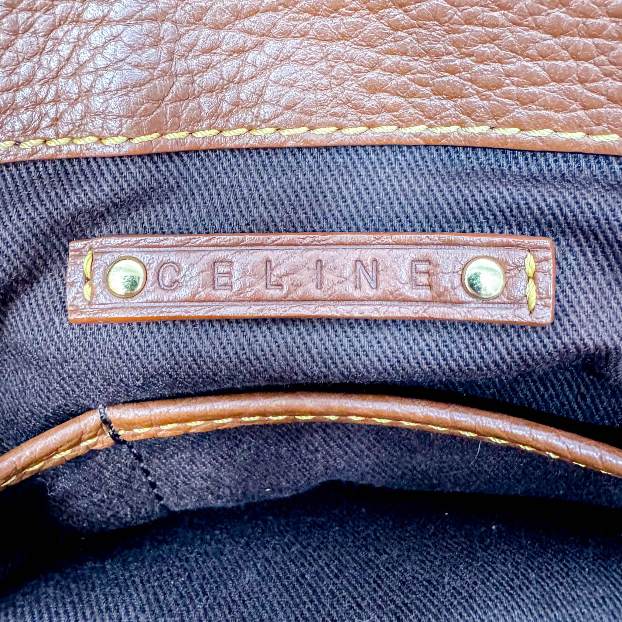 CELINE Boogie Bag in Blue Macadam Denim Handle Bag, in , Sold by HIVE PRELOVED - Handle Bags, ,