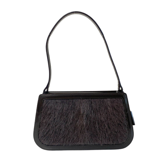 CELINE Brown Pony Hair Shoulder Bag, in , Sold by HIVE PRELOVED - Shoulder Bags, ,