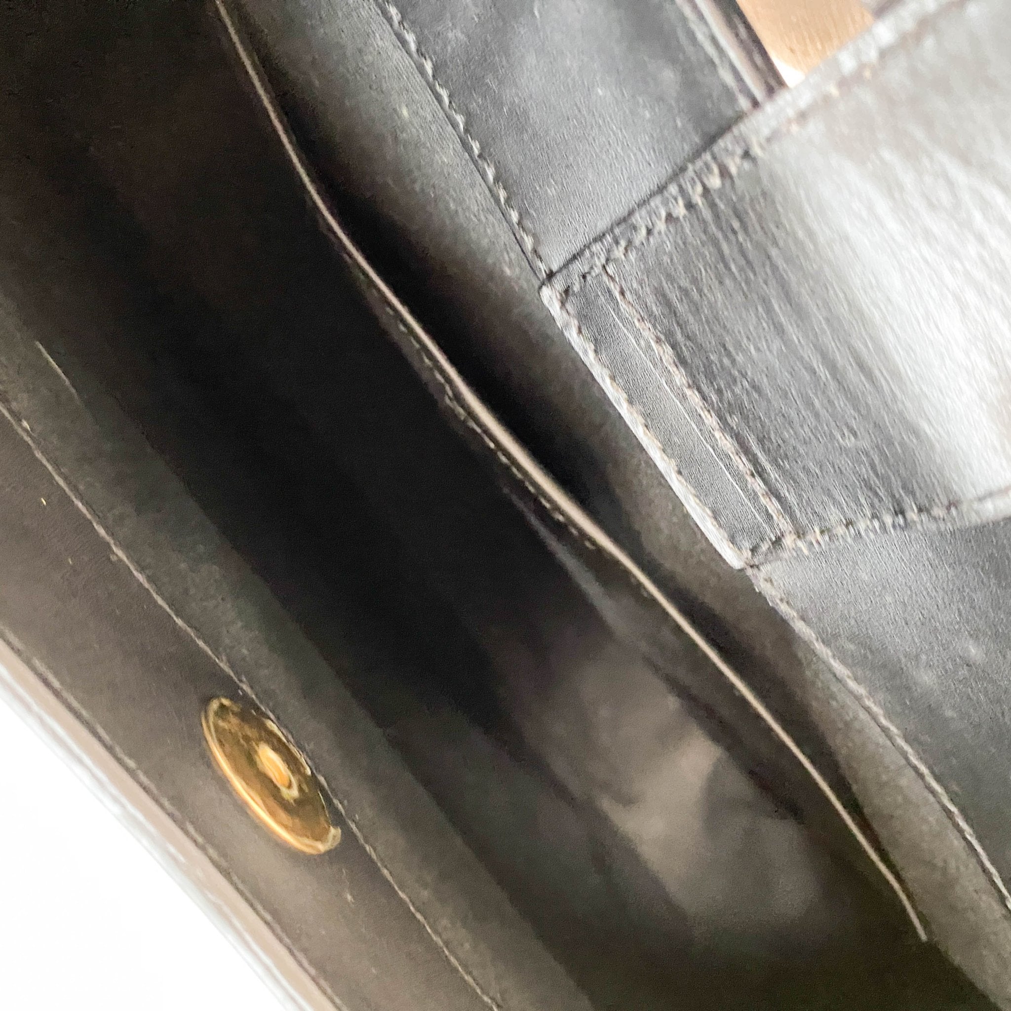 CELINE CELINE Logo Embossed Leather Shoulder bag, in , Sold by HIVE PRELOVED - Shoulder Bags, ,