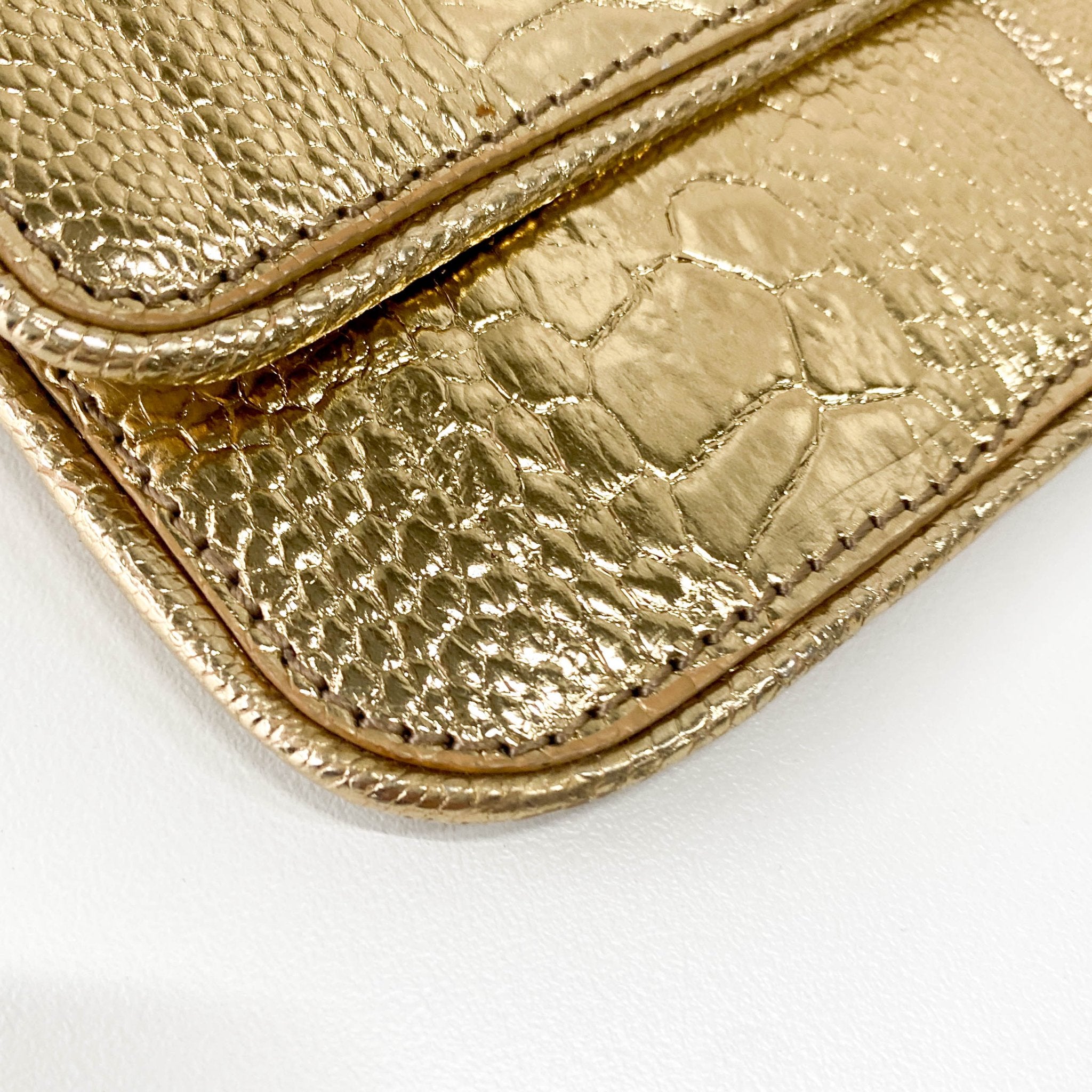 CELINE Gold Clutch Shoulder Bag, in , Sold by HIVE PRELOVED - Shoulder Bags, ,