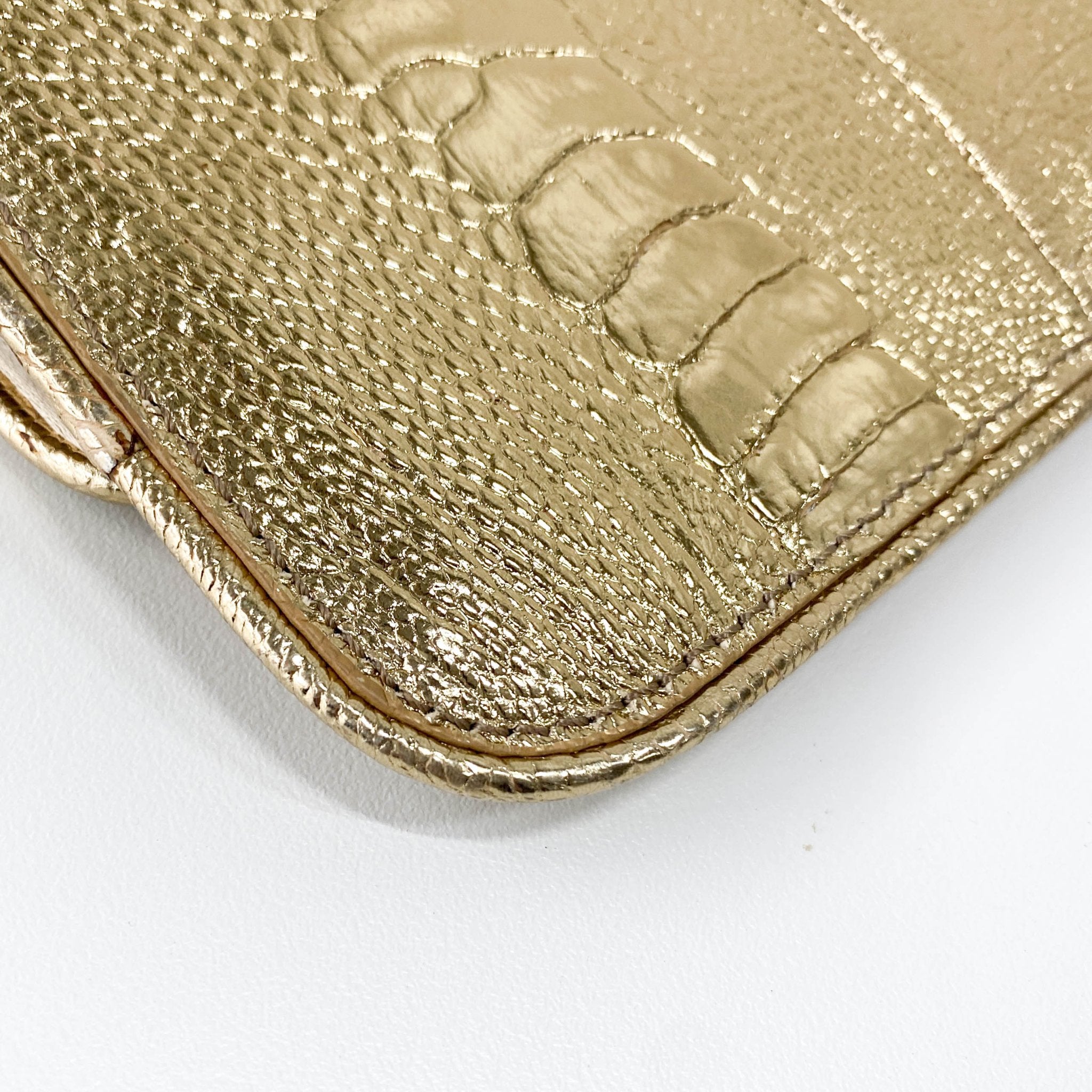 CELINE Gold Clutch Shoulder Bag, in , Sold by HIVE PRELOVED - Shoulder Bags, ,