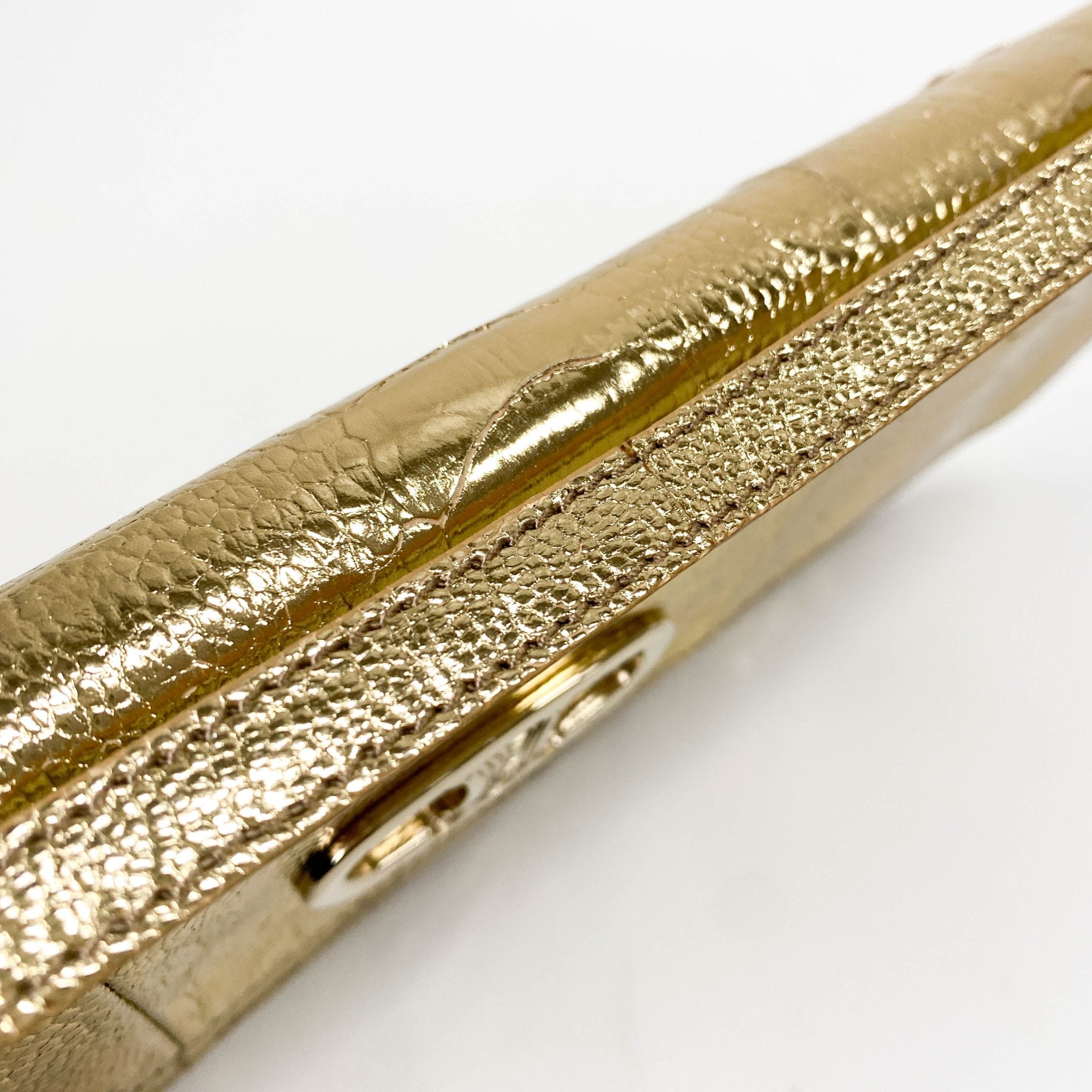 CELINE Gold Clutch Shoulder Bag, in , Sold by HIVE PRELOVED - Shoulder Bags, ,