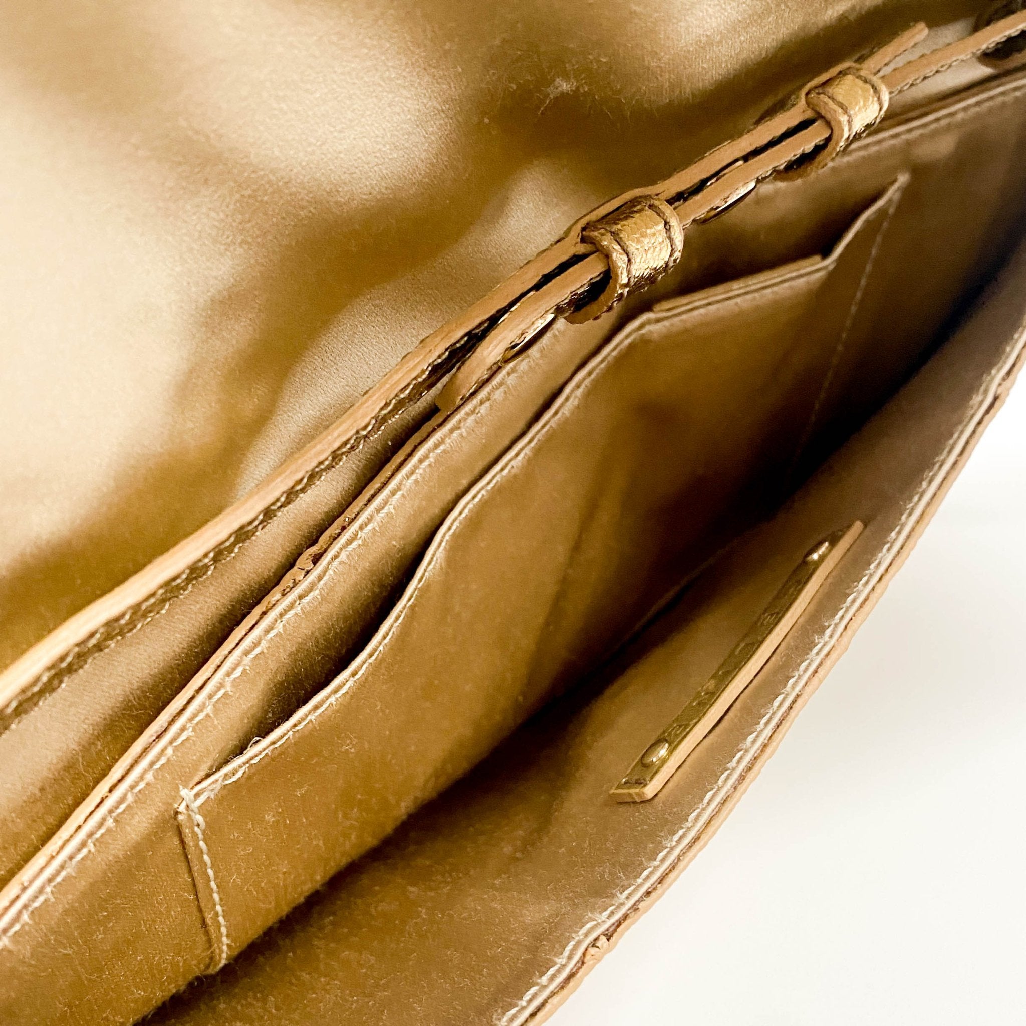 CELINE Gold Clutch Shoulder Bag, in , Sold by HIVE PRELOVED - Shoulder Bags, ,