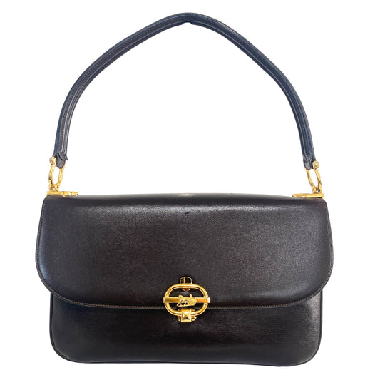 CELINE Horse Carriage Gold Hardware Vintage Shoulder Bag, in , Sold by HIVE PRELOVED - Shoulder Bags, ,