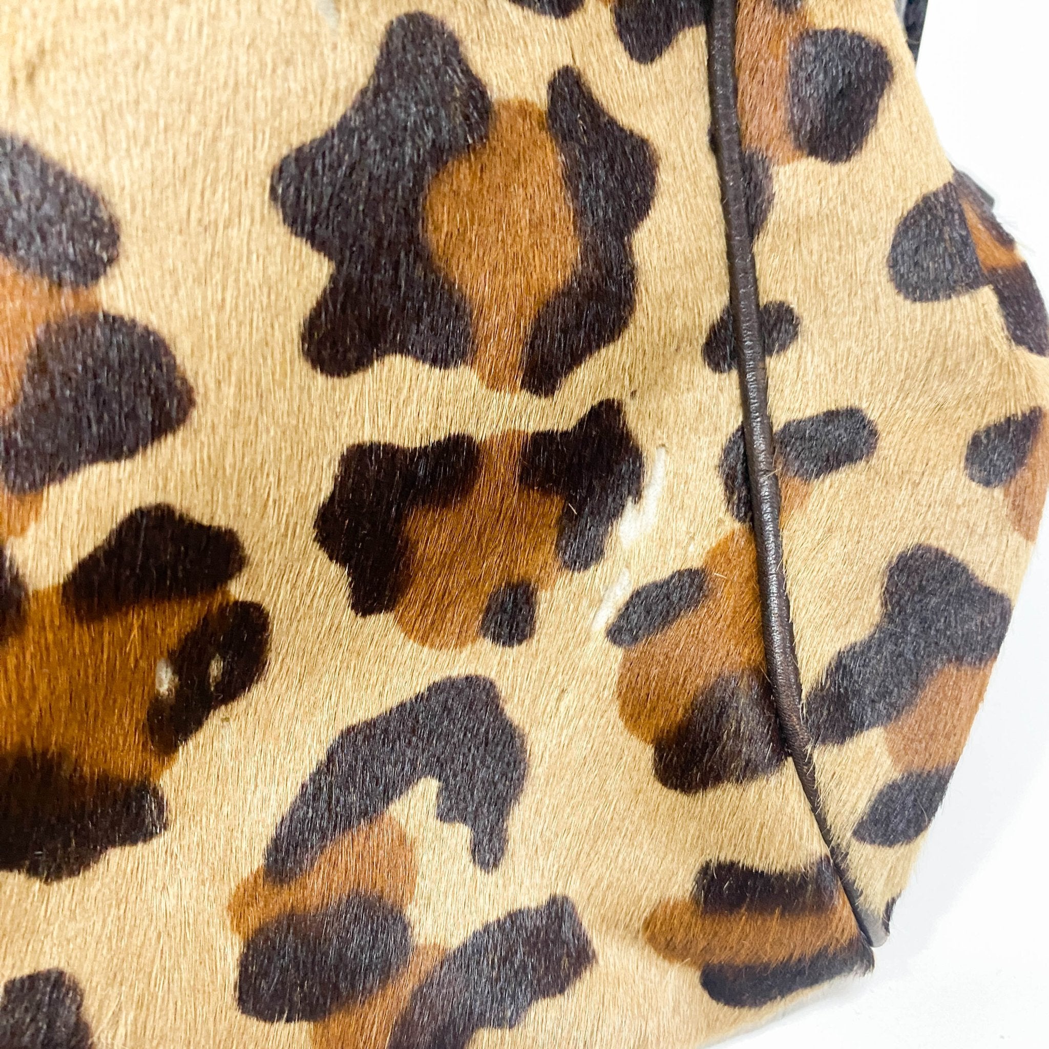 CELINE Leopard Print Ella Satchel Bag, in , Sold by HIVE PRELOVED - Handle Bags, ,