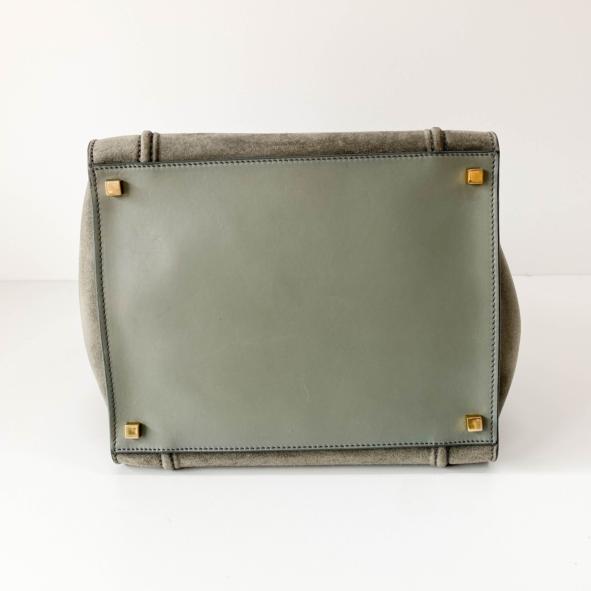 Celine Luggage Phantom Suede Grey, in , Sold by HIVE PRELOVED - Handle Bags, Totes,