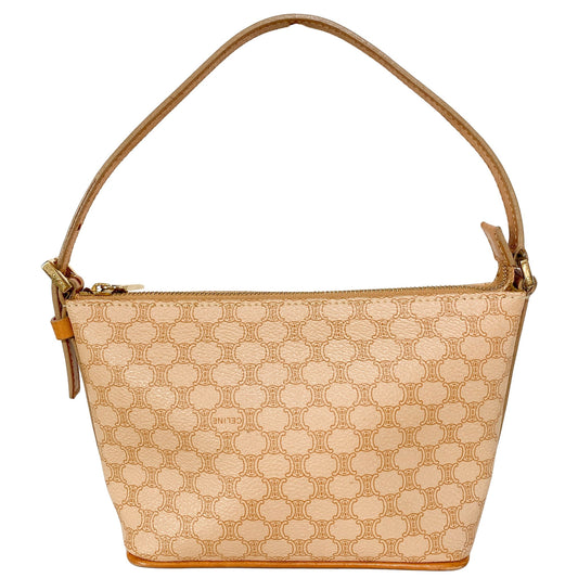 CELINE Macadam Accessory Pochette Pouch Mini Hand Bag, in , Sold by HIVE PRELOVED - Mini bags, Shoulder Bags,