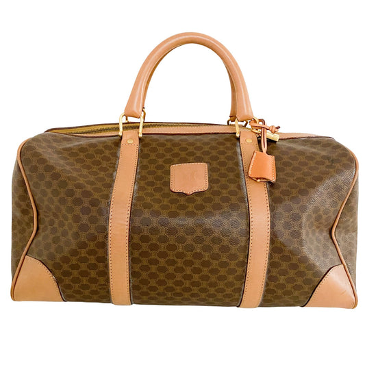 CELINE Macadam Canvas Boston Travel Bag, in , Sold by HIVE PRELOVED - Handle Bags, Travel bags,