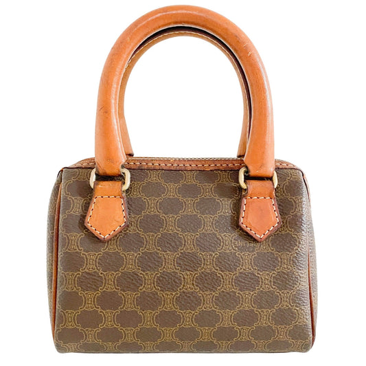 CELINE Macadam Mini Boston Bag, in , Sold by HIVE PRELOVED - Handle Bags, Mini bags,