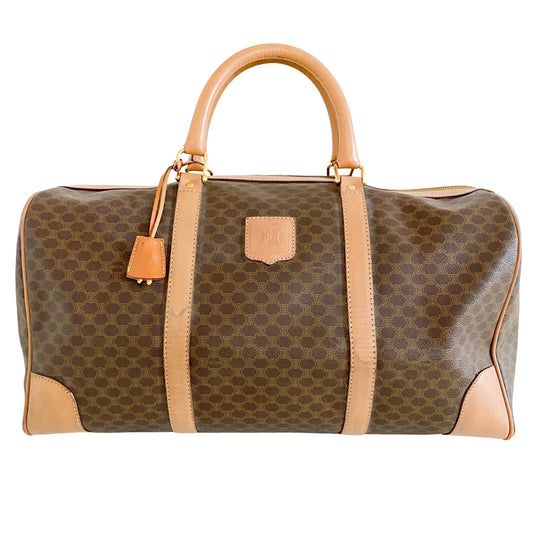 CELINE Macadam Triomphe Boston Bag, in , Sold by HIVE PRELOVED - Travel bags, ,
