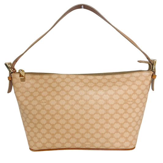 CELINE Macadam Triomphe Canvas Beige Shoulder Bag, in , Sold by HIVE PRELOVED - Shoulder Bags, ,