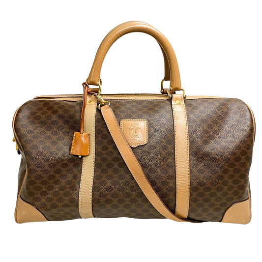 CELINE Macadam Triomphe Canvas Boston Bag, in , Sold by HIVE PRELOVED - Handle Bags, ,