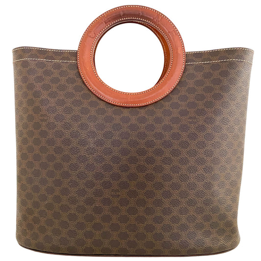 CELINE Macadam Triomphe Handle Tote, in , Sold by HIVE PRELOVED - Handle Bags, Totes,