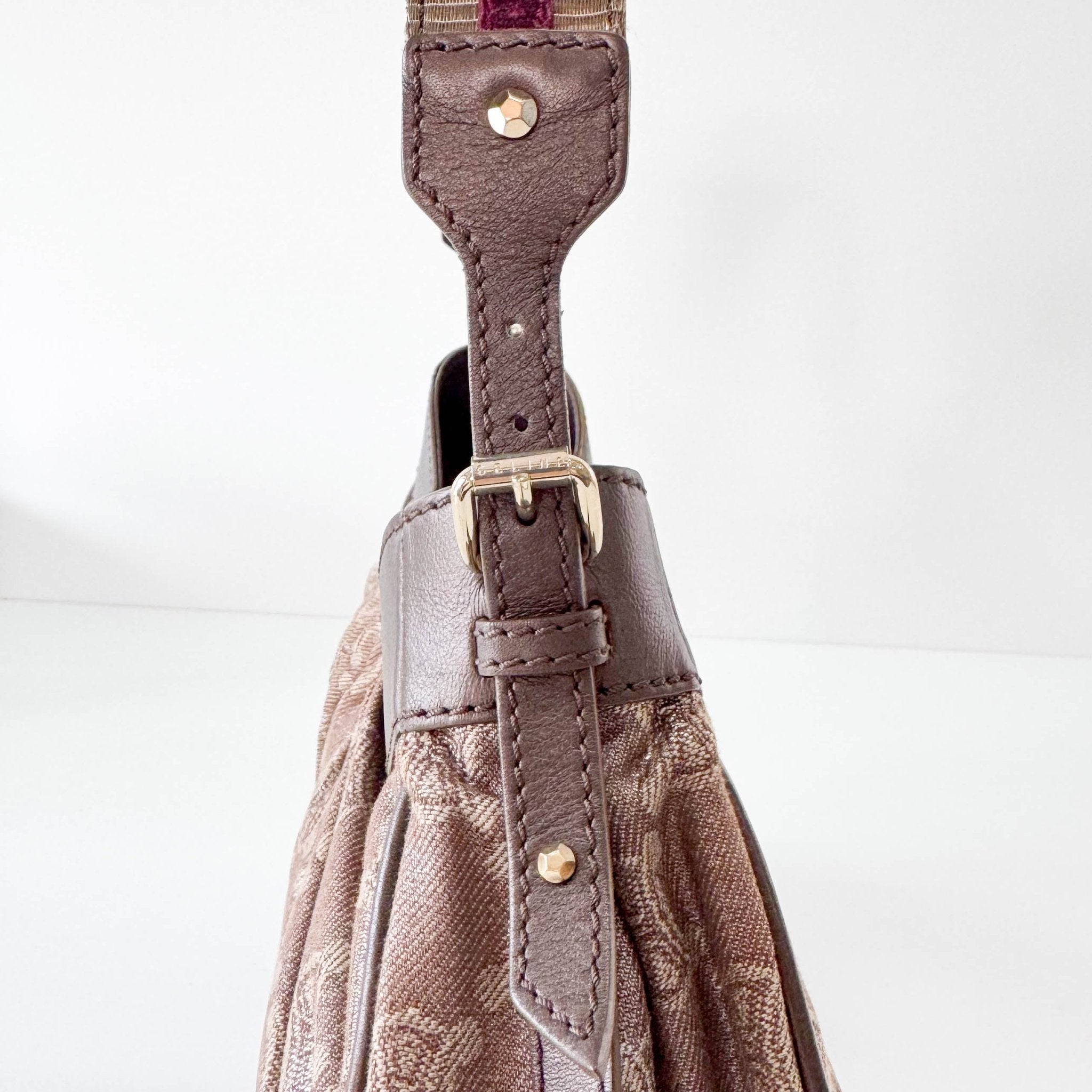 CELINE Macadam Triomphe Hobo Shoulder Bag, in , Sold by HIVE PRELOVED - Shoulder Bags, ,