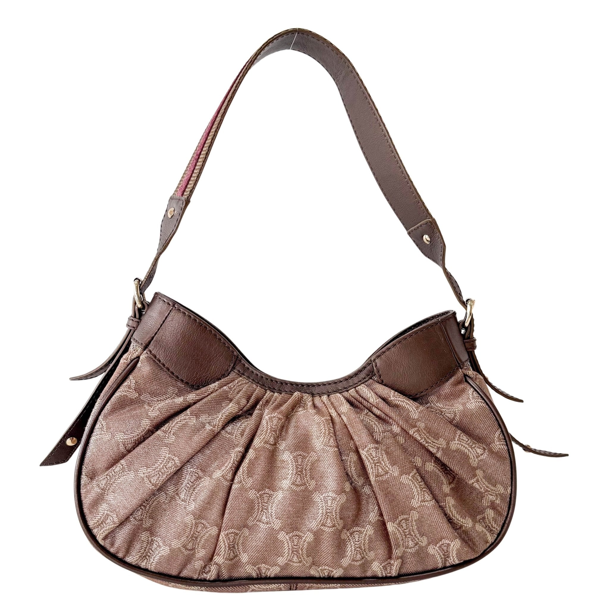 CELINE Macadam Triomphe Hobo Shoulder Bag, in , Sold by HIVE PRELOVED - Shoulder Bags, ,
