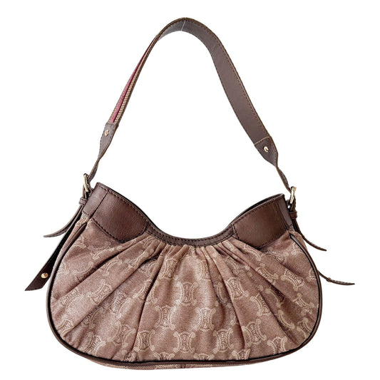 CELINE Macadam Triomphe Hobo Shoulder Bag, in , Sold by HIVE PRELOVED - Shoulder Bags, ,