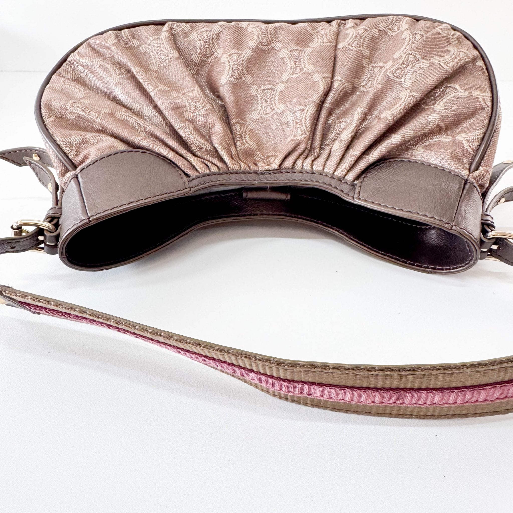 CELINE Macadam Triomphe Hobo Shoulder Bag, in , Sold by HIVE PRELOVED - Shoulder Bags, ,