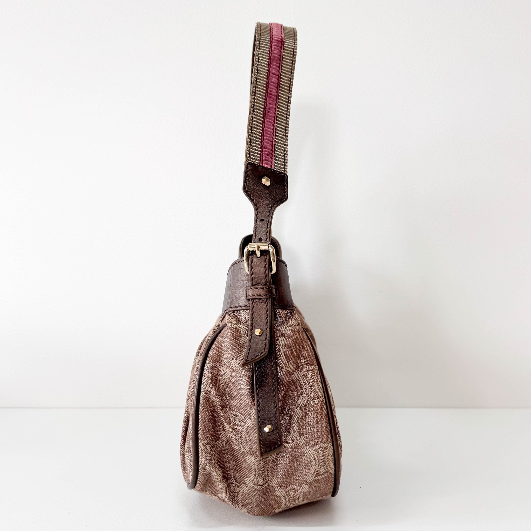 CELINE Macadam Triomphe Hobo Shoulder Bag, in , Sold by HIVE PRELOVED - Shoulder Bags, ,