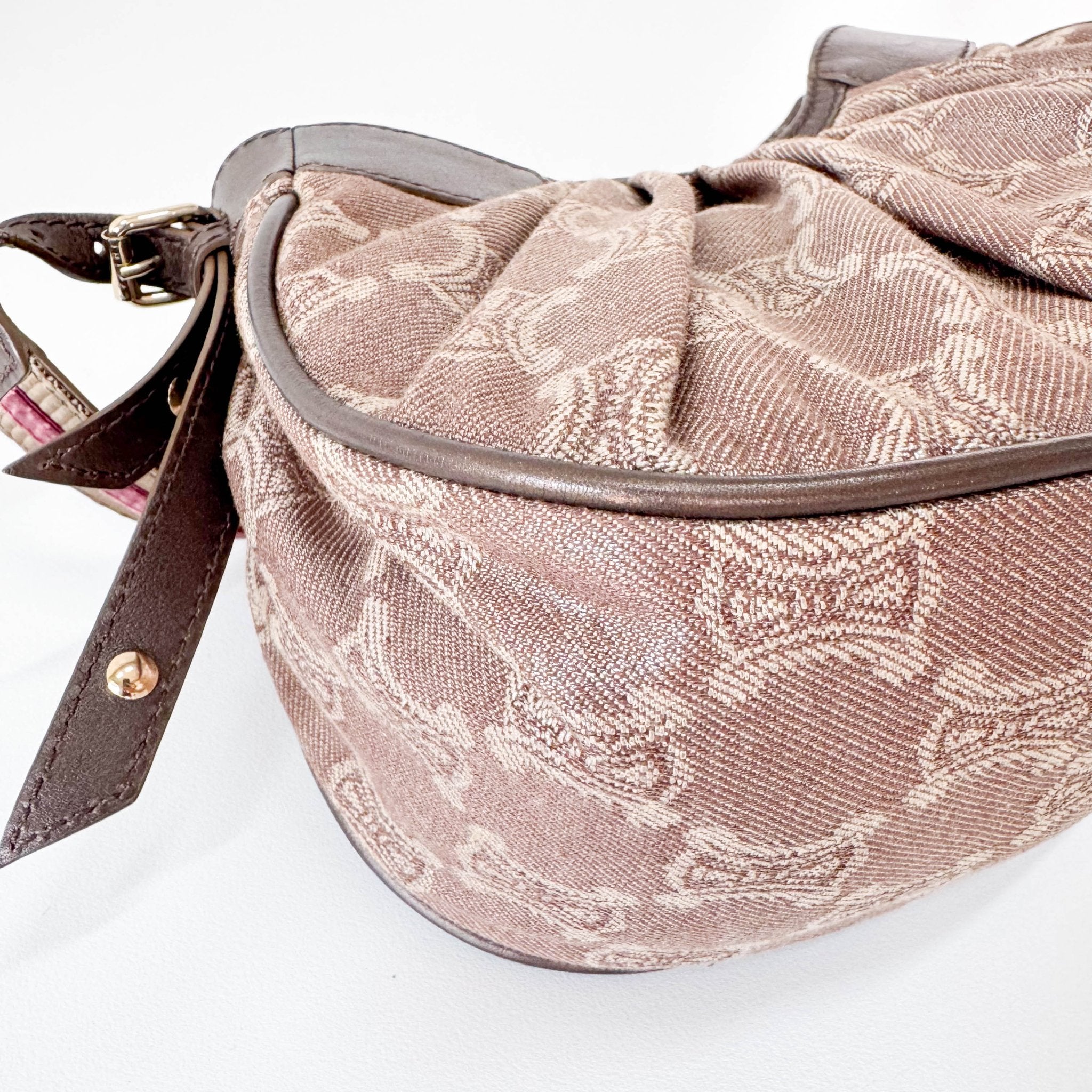 CELINE Macadam Triomphe Hobo Shoulder Bag, in , Sold by HIVE PRELOVED - Shoulder Bags, ,