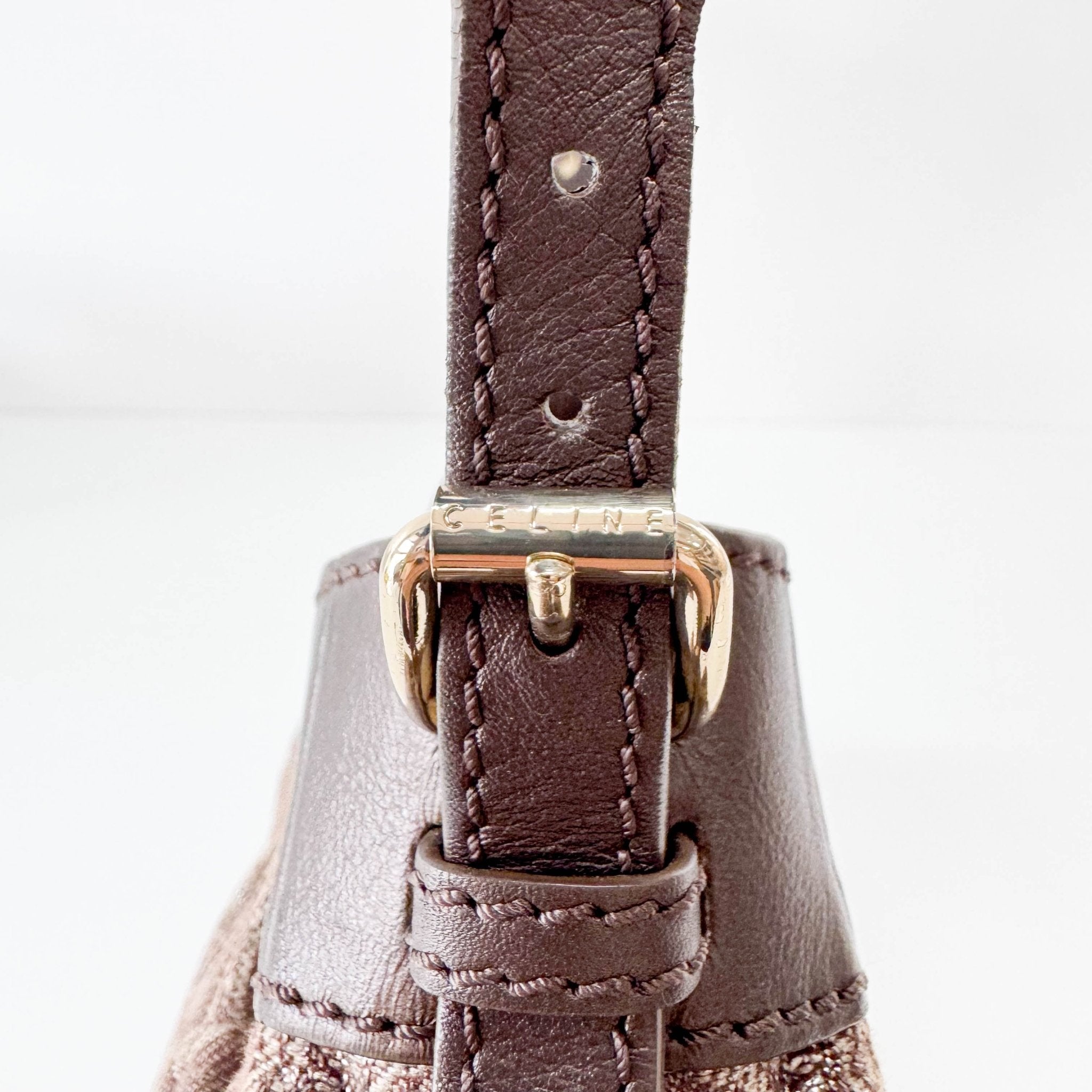 CELINE Macadam Triomphe Hobo Shoulder Bag, in , Sold by HIVE PRELOVED - Shoulder Bags, ,