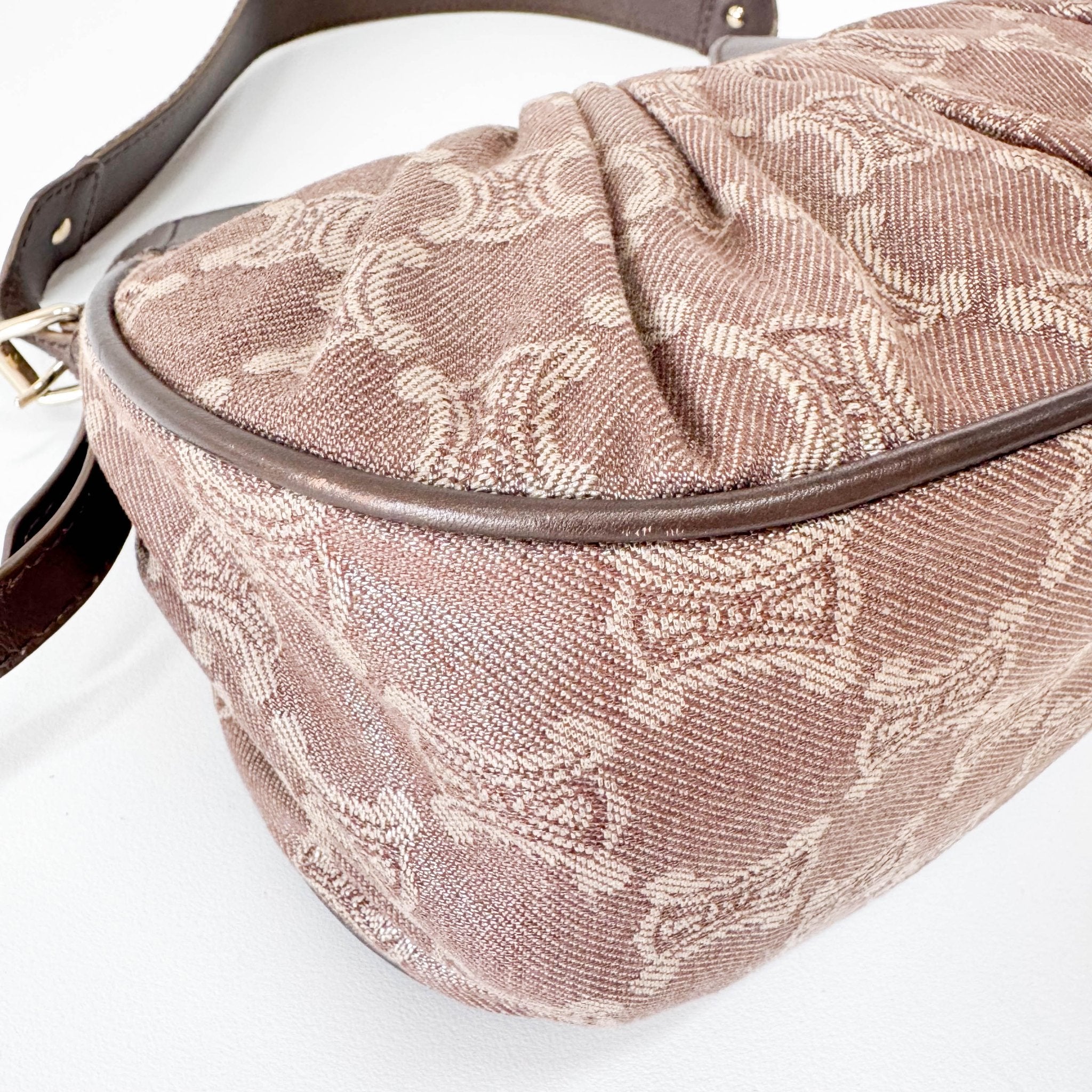 CELINE Macadam Triomphe Hobo Shoulder Bag, in , Sold by HIVE PRELOVED - Shoulder Bags, ,