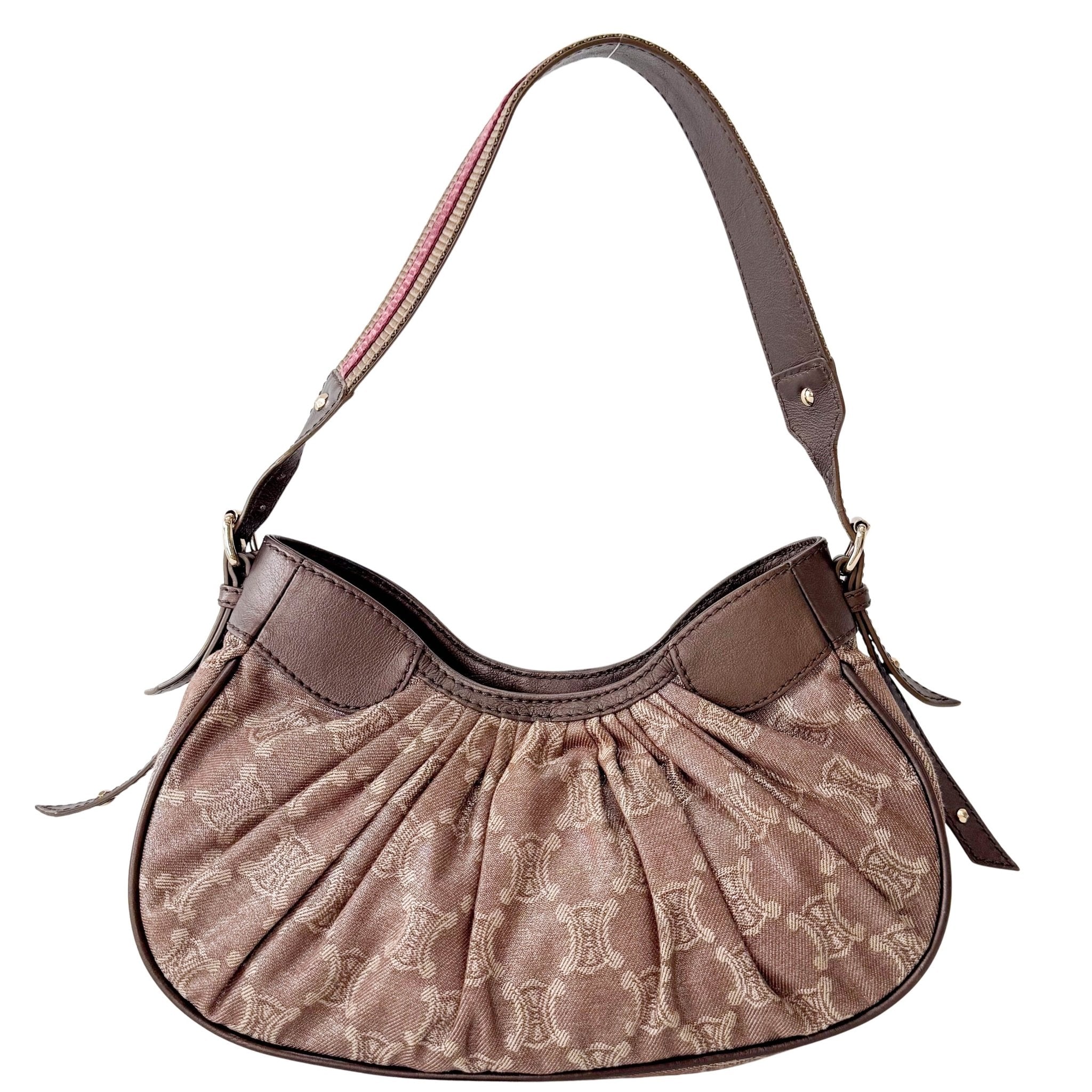 CELINE Macadam Triomphe Hobo Shoulder Bag, in , Sold by HIVE PRELOVED - Shoulder Bags, ,