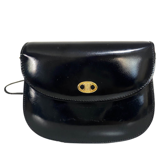 CELINE Macadam Triomphe Leather Crossbody Bag, in , Sold by HIVE PRELOVED - Crossbody bags, ,