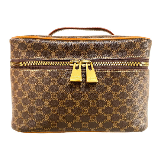 CELINE Macadam Triomphe Vanity Bag, in , Sold by HIVE PRELOVED - Pouches, ,