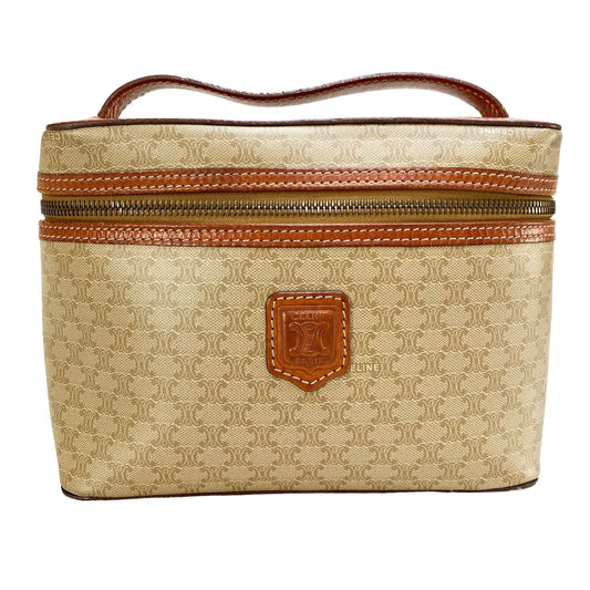 CELINE Macadam Triomphe Vanity Bag, in , Sold by HIVE PRELOVED - Handle Bags, ,