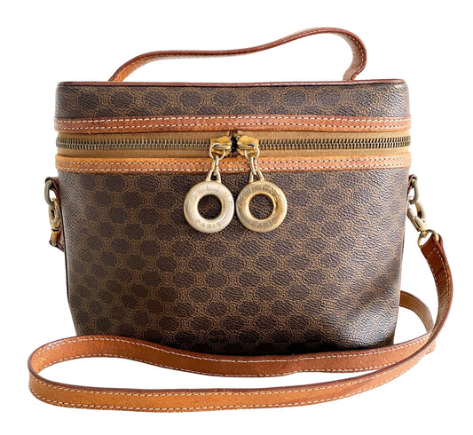 CELINE Macadam Vanity Shoulder Bag, in , Sold by HIVE PRELOVED - Crossbody bags, Shoulder Bags,