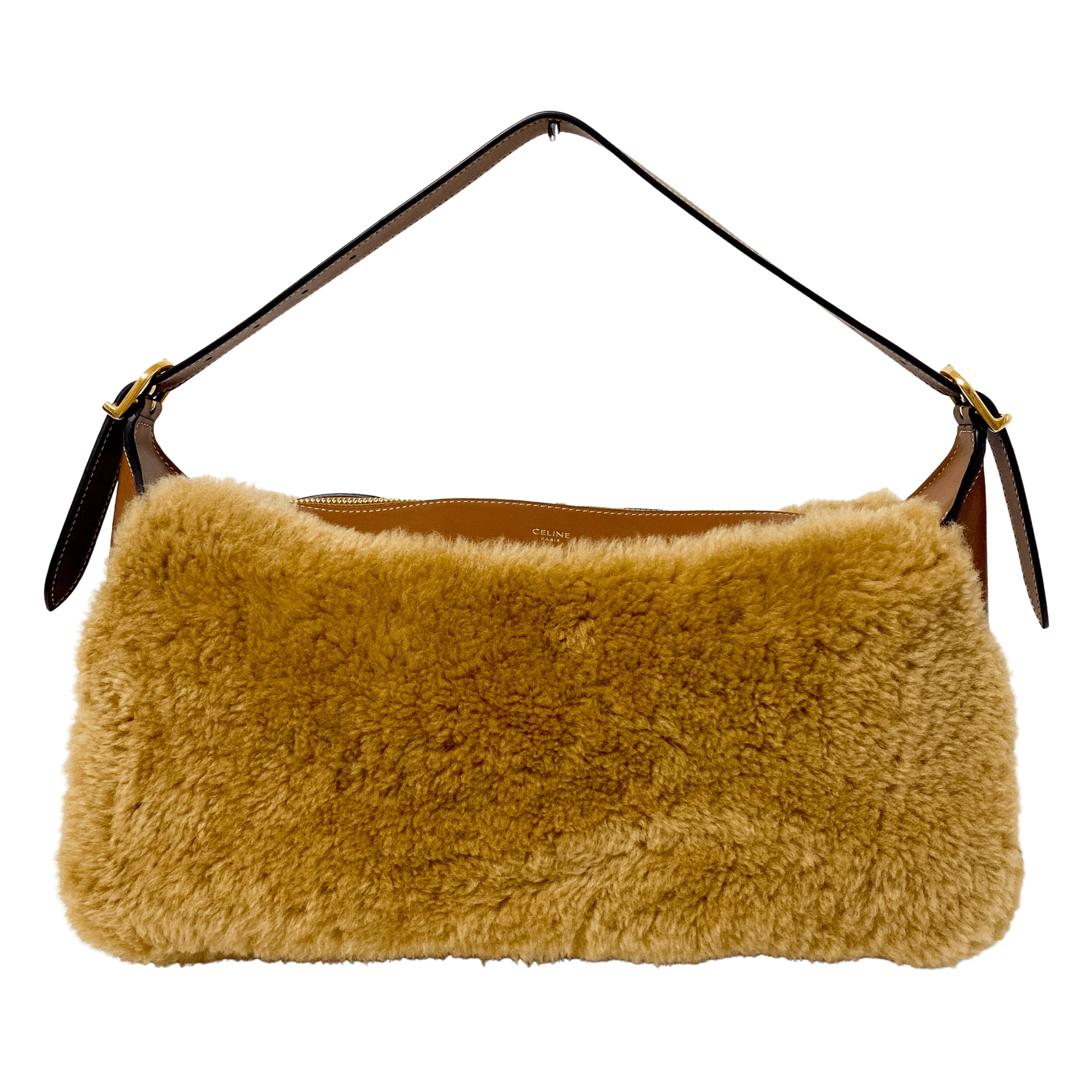 CELINE Medium Romy Mouton / Leather Shoulder Bag, in , Sold by HIVE PRELOVED - Shoulder Bags, ,