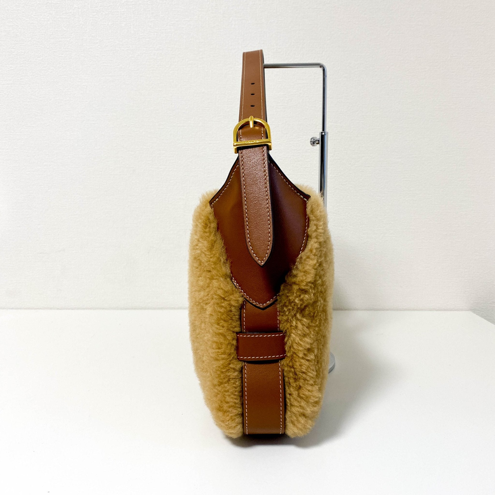CELINE Medium Romy Mouton / Leather Shoulder Bag, in , Sold by HIVE PRELOVED - Shoulder Bags, ,