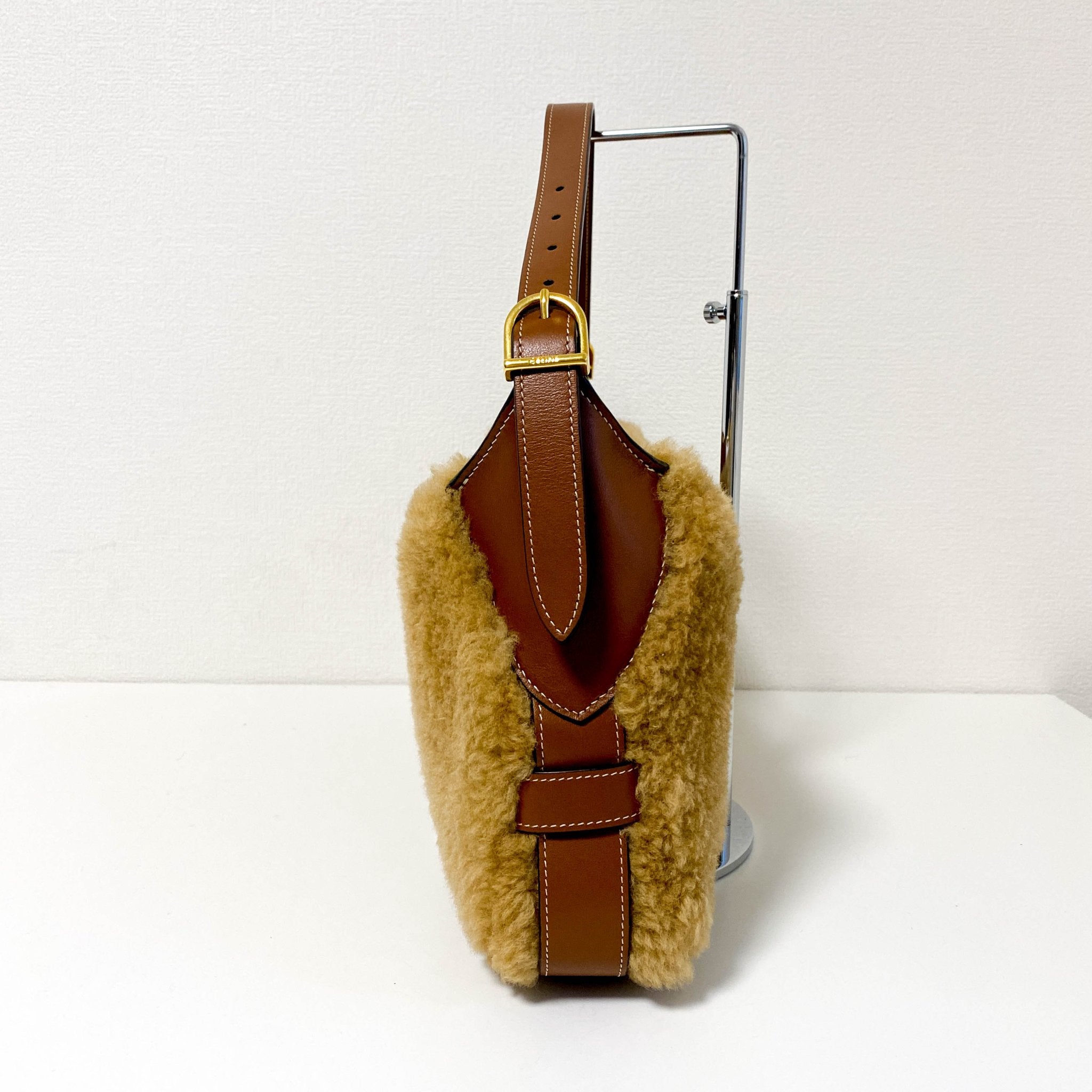CELINE Medium Romy Mouton / Leather Shoulder Bag, in , Sold by HIVE PRELOVED - Shoulder Bags, ,