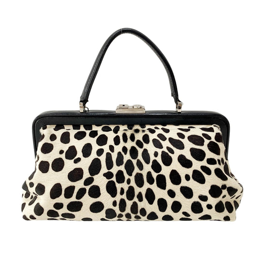 CELINE Pony Hair Animal Print Handbag, in , Sold by HIVE PRELOVED - Handle Bags, ,
