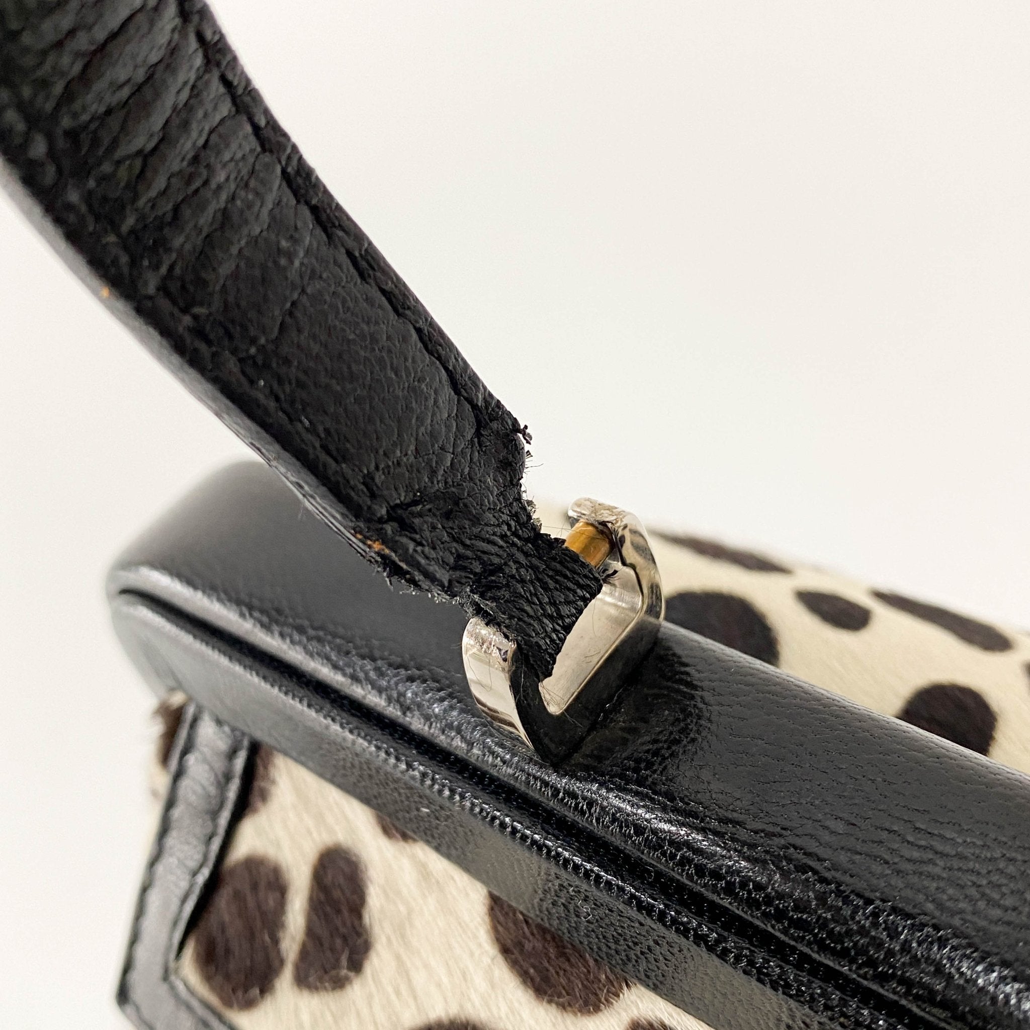 CELINE Pony Hair Animal Print Handbag, in , Sold by HIVE PRELOVED - Handle Bags, ,