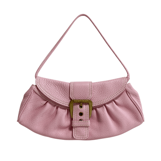 CELINE Sac Pochette Pink Leather Shoulder Bag, in , Sold by HIVE PRELOVED - Shoulder Bags, ,