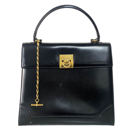 CELINE Vintage Box Calf Leather Handle Bag, in , Sold by HIVE PRELOVED - Handle Bags, ,