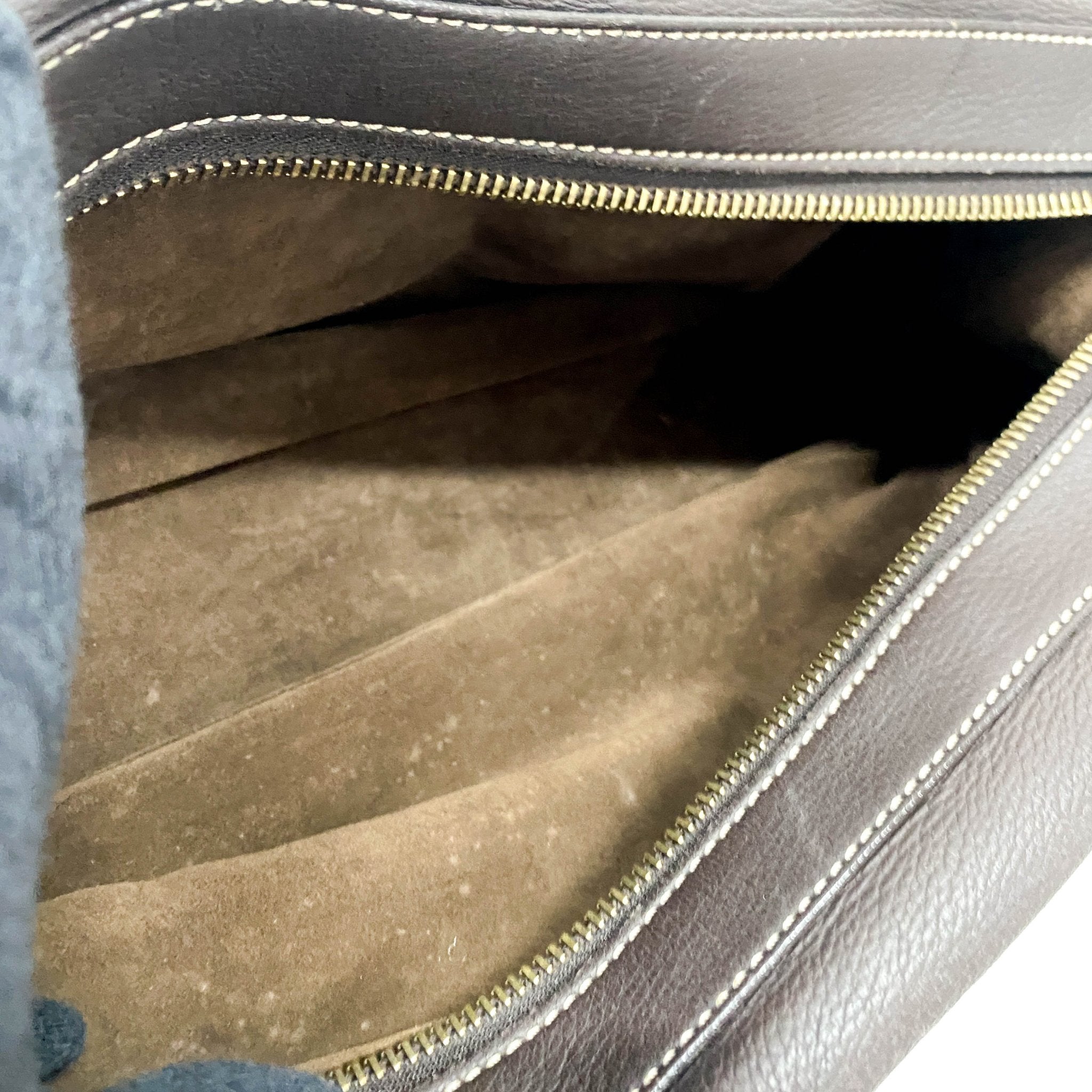 CELINE Vintage Brown Leather Top Handle Bag, in , Sold by HIVE PRELOVED - Shoulder Bags, ,