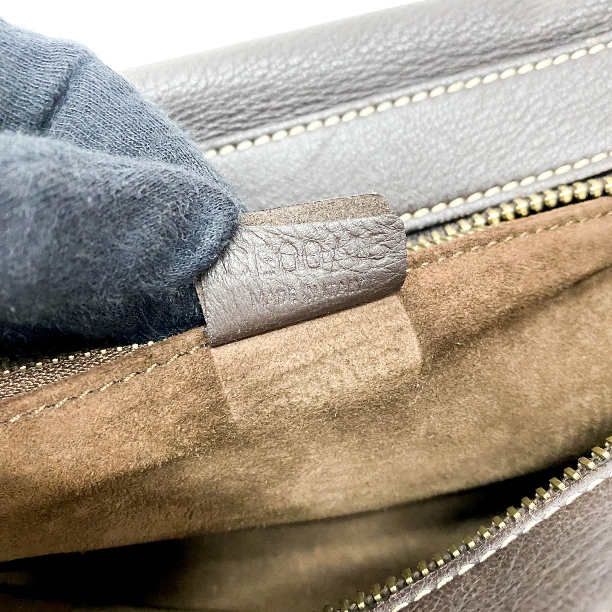 CELINE Vintage Brown Leather Top Handle Bag, in , Sold by HIVE PRELOVED - Shoulder Bags, ,