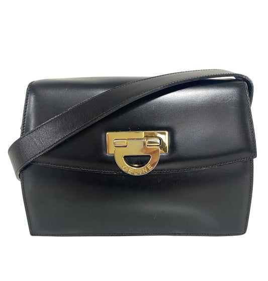 CELINE Vintage Leather Shoulder Bag, in , Sold by HIVE PRELOVED - Shoulder Bags, ,