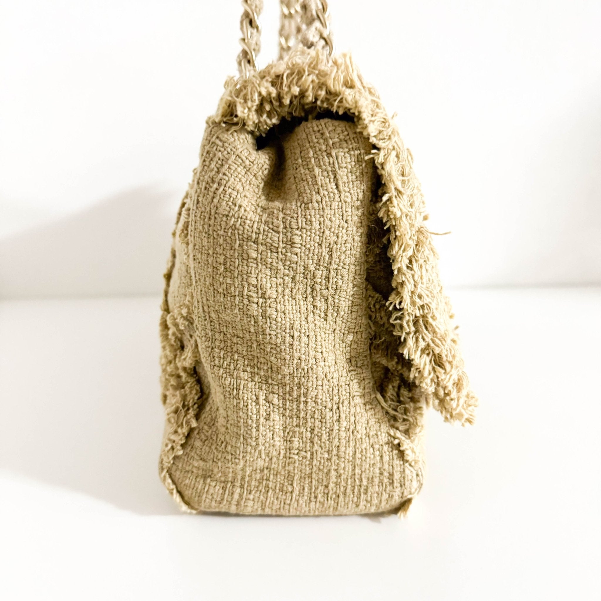 CHANEL 2009 Large Crochet Flap Shoulder Bag, in , Sold by HIVE PRELOVED - Shoulder Bags, ,