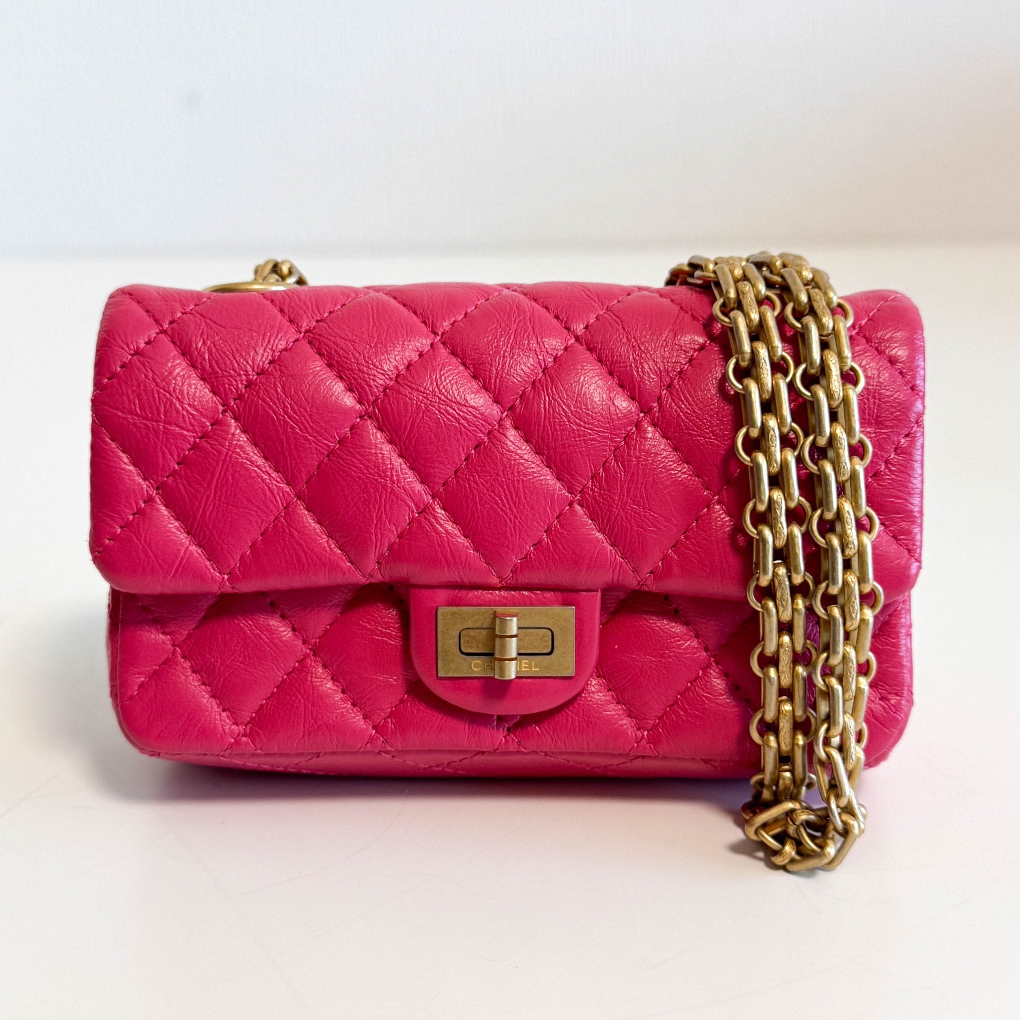 CHANEL 2020 Limited Edition Success Story Set of 4 Minis Bags Pink Red, in Sold by HIVE PRELOVED Mini bags, Shoulder Bag