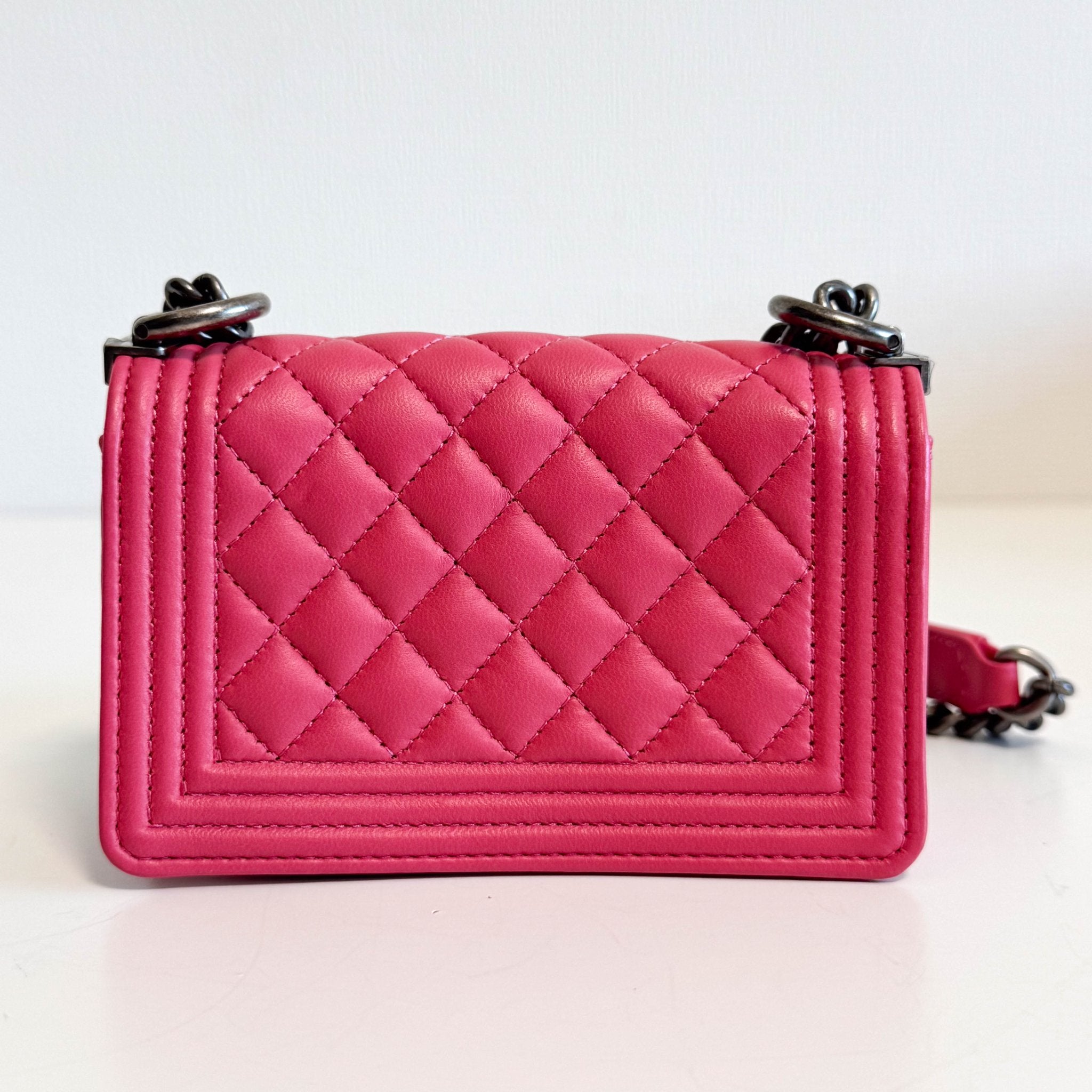 CHANEL 2020 Limited Edition Success Story Set of 4 Minis Bags Pink Red, in Sold by HIVE PRELOVED Mini bags, Shoulder Bag