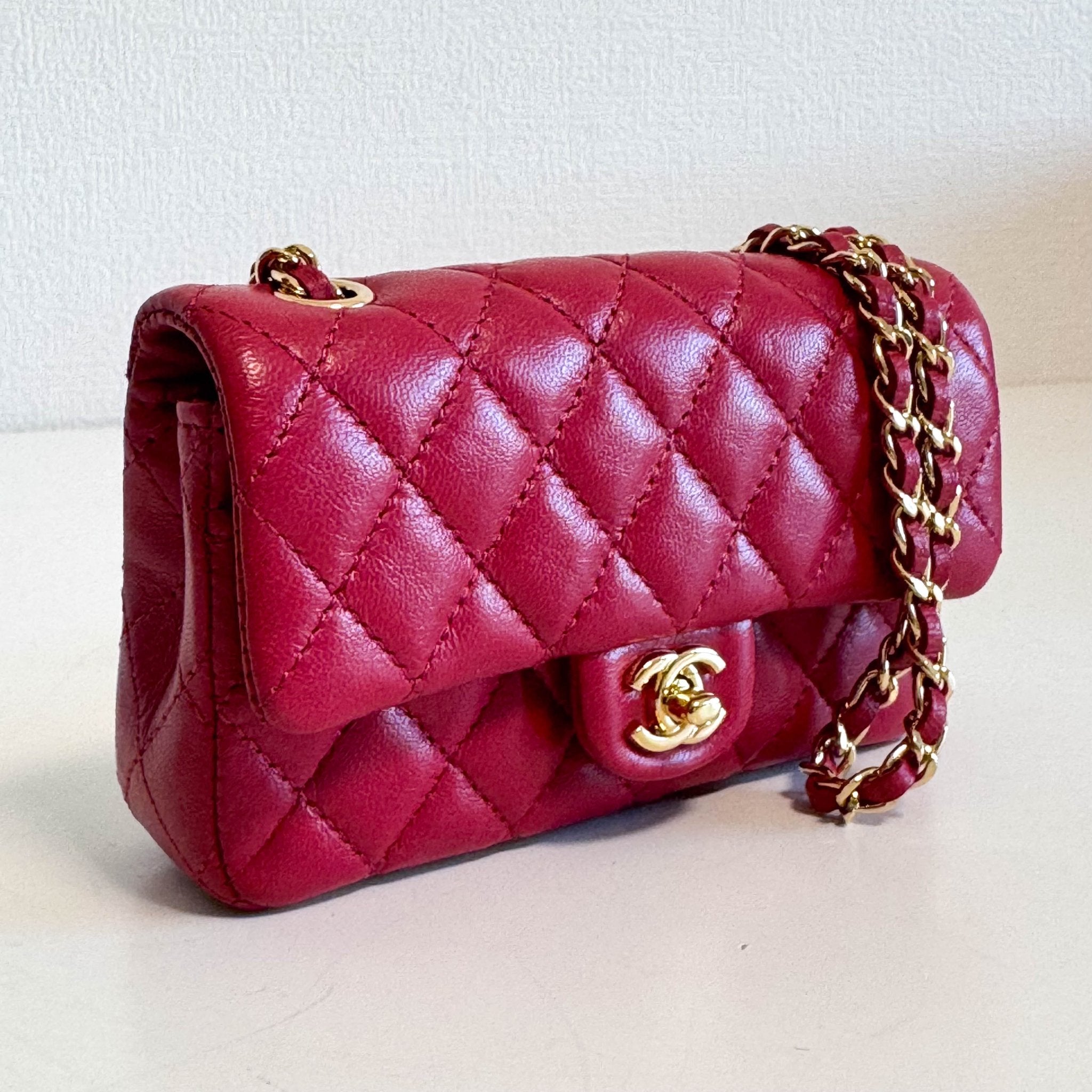 CHANEL 2020 Limited Edition Success Story Set of 4 Minis Bags Pink Red, in Sold by HIVE PRELOVED Mini bags, Shoulder Bag