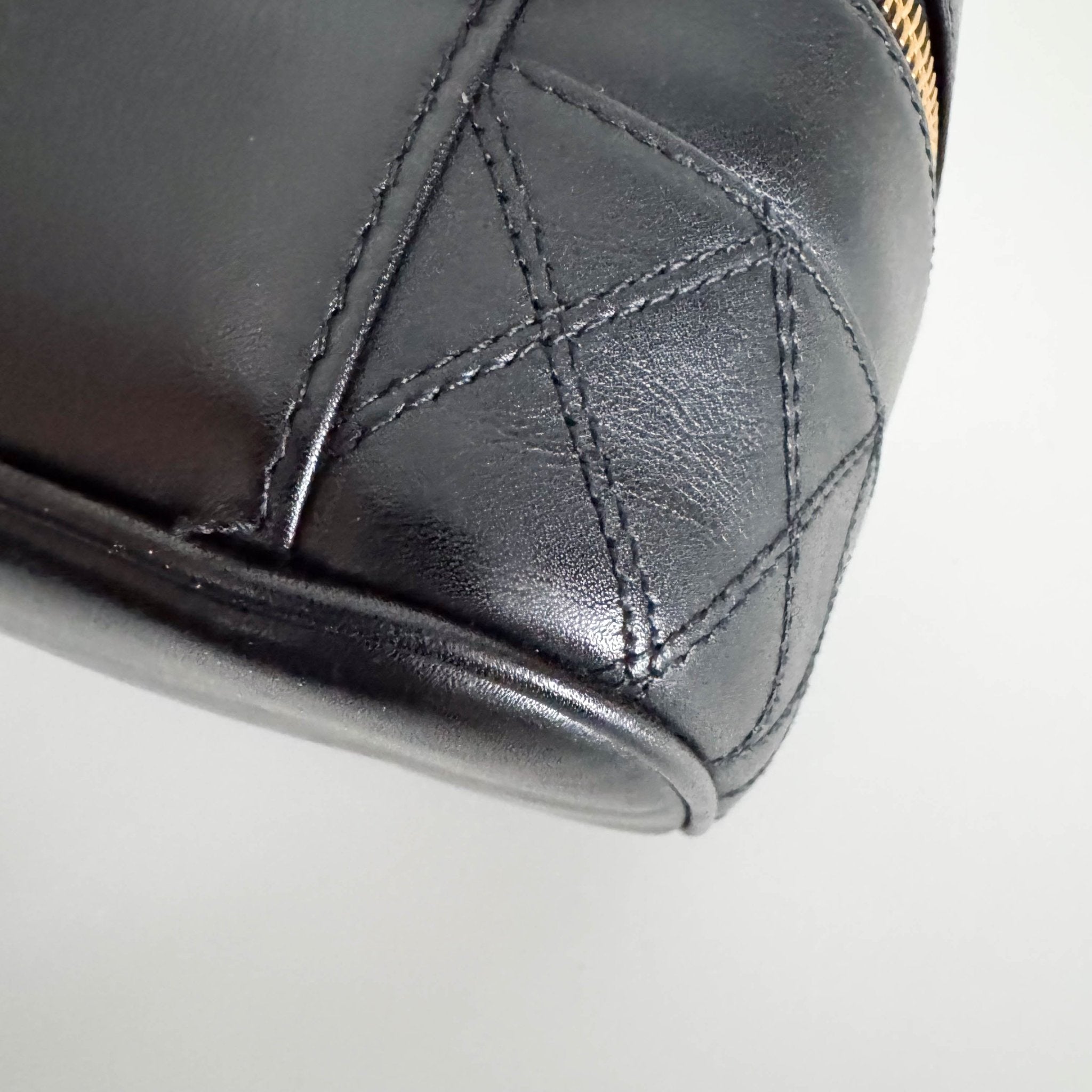 CHANEL Bicolore Vanity Cosmetic Case Black, in , Sold by HIVE PRELOVED - Handle Bags, ,