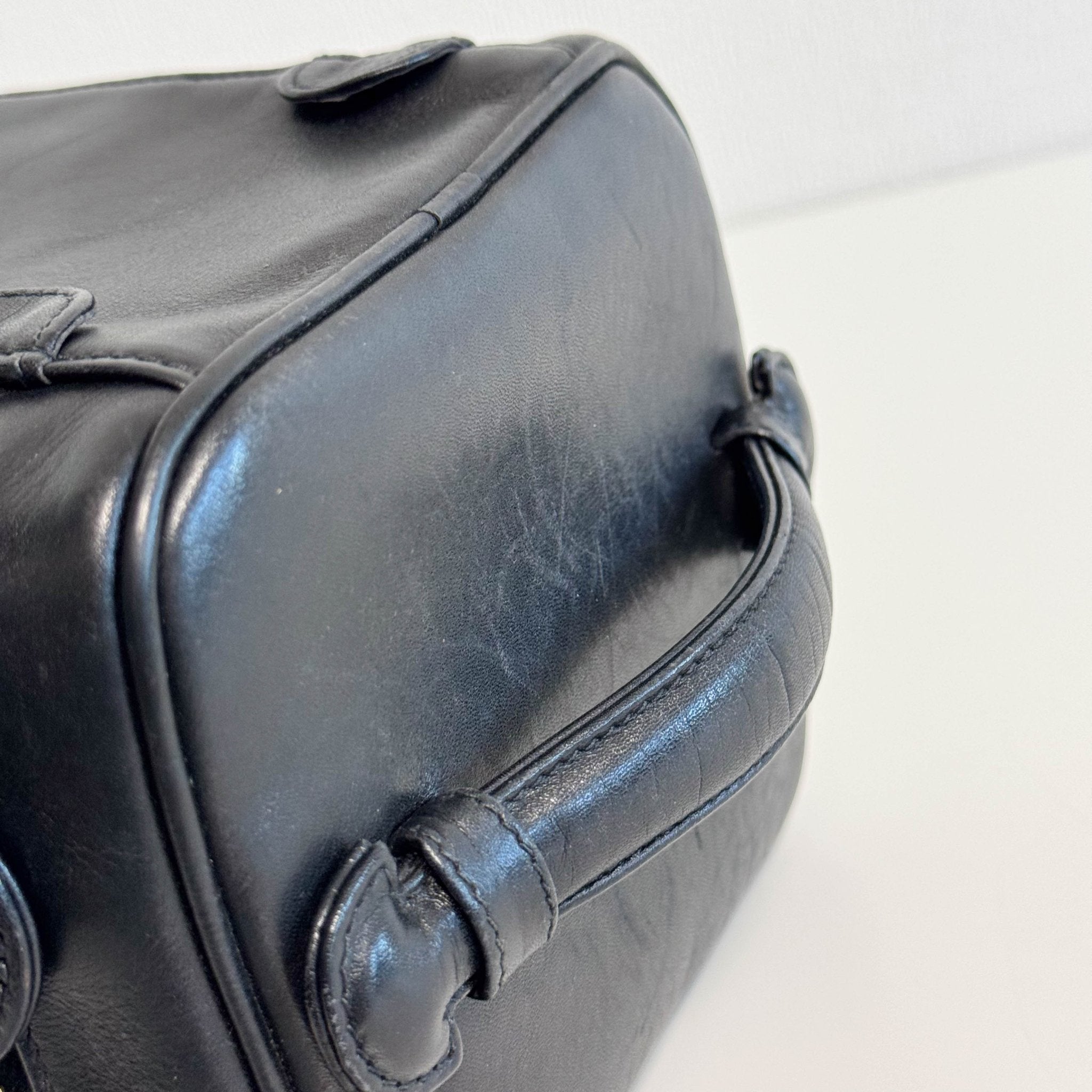 CHANEL Bicolore Vanity Cosmetic Case Black, in , Sold by HIVE PRELOVED - Handle Bags, ,