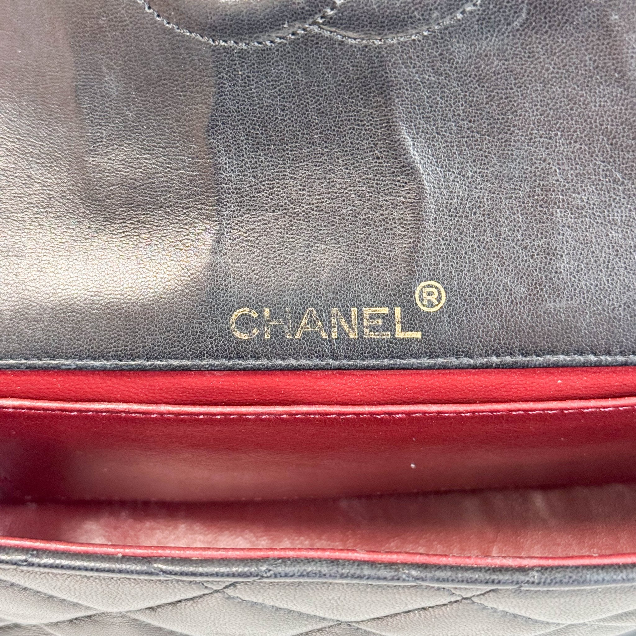 CHANEL Black Lambskin Leather Chain Crossbody Bag, in , Sold by HIVE PRELOVED - Crossbody bags, ,